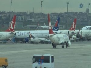 Piste Giren Köpek Hava Trafiğini Birbirine Kattı