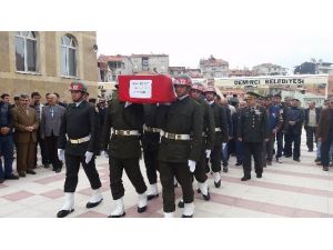 Demirci’de Kore Gazisi Son Yolculuğuna Uğurlandı