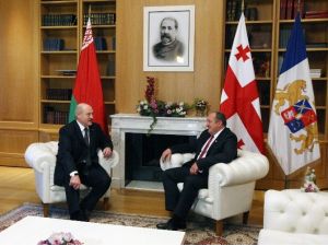 Gürcistan Devlet Başkanı Margvelaşvili Belaruslu Mevkidaşı İle Görüştü