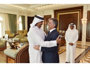 Eski Cumhurbaşkanı Gül, Katar Emiri İle Görüştü