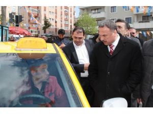 Ak Parti Adayı Sert, Hdp Seçim Bürosunda Oy İsteyip, Başarı Diledi