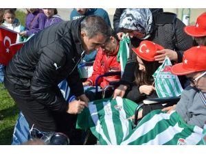 Bursaspor’da Neşeli Antrenman