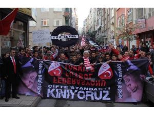 Samsunsporlu Taraftarlardan Tff’ye Silah Çelenk