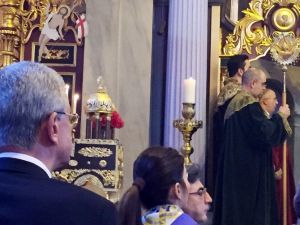 Bakan Bozkır, Meryem Ana Kilisesi’ndeki ‘1915’ Ayinine Katıldı