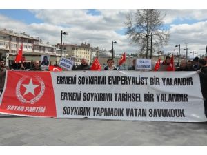 Sivas’ta Vatan Partisi’nden ‘Sözde Soykırım’ İddialarına Tepki