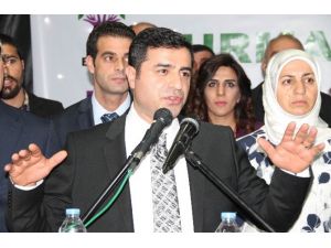Hdp Eş Genel Başkanı Selahattin Demirtaş Elazığ’da