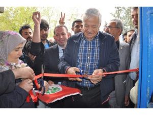 Hdp’li Aday Dengir Mir Mehmet Fırat Kahta Seçim Bürosunun Açılışını Yaptı