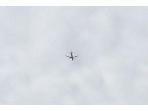 Thy Uçağı Havada Alev Aldı