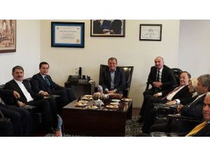 Ak Parti Ankara 2. Bölge Milletvekili Adayları Ato’yu Ziyaret Etti