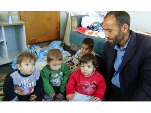 (Özel Haber) Üçüzler Yardım Bekliyor