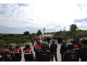 Eşek Adası’na Yüzme Etkinliğine Jandarma Engeli