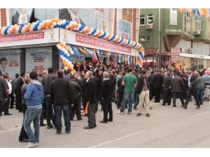 Ak Parti Ataşehir Seçim Koordinasyon Merkezinin Açılışın, Ak Parti İl Başkanı Temurci Yaptı