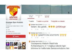 Göztepe’den Kaf-kaf’a Espirili Mesaj
