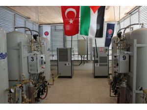 Tika’nın Filistin Ramallah’ta Kurduğu Oksijen Üretim Ünitesi’nden 600 Bin Hasta Faydalanıyor