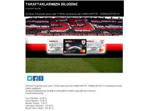 Ptt 1. Lig’de 401 Tl’ye Bilet