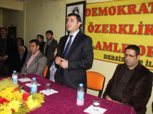 Demirtaştan Dersim Özrü
