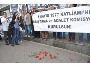 1 Mayıs 1977’de Taksim’de Ölenler Anıldı