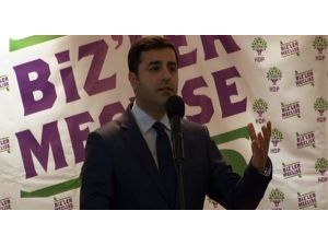 Demirtaş: Savaşa Değil Seçime Gidiyoruz