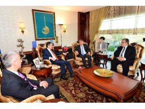 Gökçek, Tataristan Cumhurbaşkanı Minnihanov’u Ağırladı