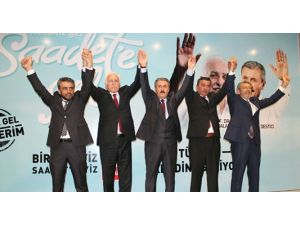 Milli İttifak Aday Tanıtım Şöleni Düzenledi