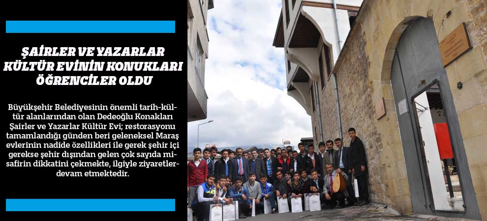 Şairler Ve Yazarlar Kültür Evinin Konukları Öğrenciler Oldu