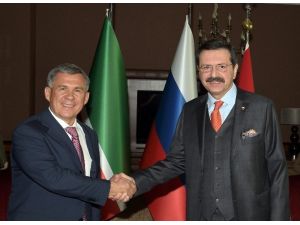 Tataristan İle Ticareti Büyütecek İmzalar Atıldı