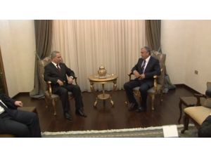 Kktc Cumhurbaşkanı, Bülent Arınç’ı Kabul Etti