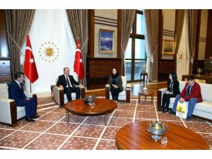 Cumhurbaşkanı Erdoğan’ın Çok Özel Konukları Vardı