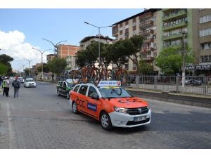 Nazilli’de Bisikletçiler Coşkuyla Karşılandı