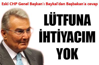 Baykaldan Erdoğana: Dedikodu yapma 