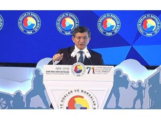Davutoğlu Tobb’de Konuştu