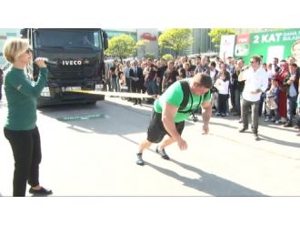 Dünyanın En Güçlü Adamı, Başkent’te Şov Yaptı