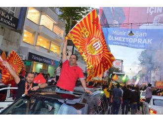 Yeni Malatyaspor’da Şampiyonluk Kutlamaları