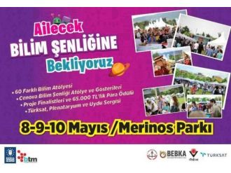 Türkiye’nin 50 İlinden Okullar Ve 30 Ünirvesite Bursa’da Bilim Şenliği’nde Buluşacak
