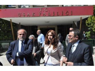 Kürkçü, Uşak Valisiyle Görüştü