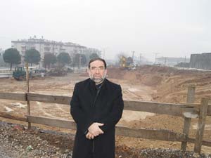 Sultan Abdulhamithan Cami Otoparkına Başlandı