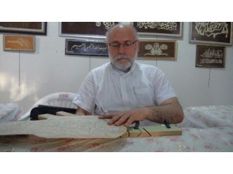 Kanser Hastası ‘Hat’ Sanatıyla Huzur Buluyor