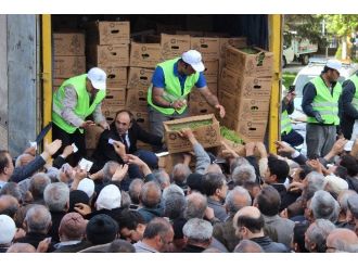 Kayseri’de 500 Bin Domates Fidesi Ve 1 Ton Gübre Dağıtıldı