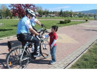 Beyşehir’de Sahil Ve Parklar Bisikletli Polislere Emanet