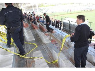 9 Kişinin Yaralandığı Tribün Kazasıyla İlgili Açıklama