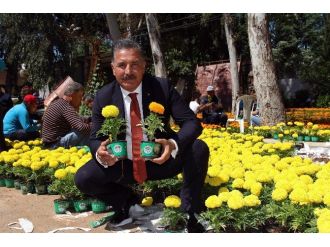 Annelere 50 Bin Çiçek