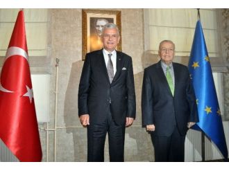 Ab Bakanı Bozkır, Podem Üyelerini Kabul Etti