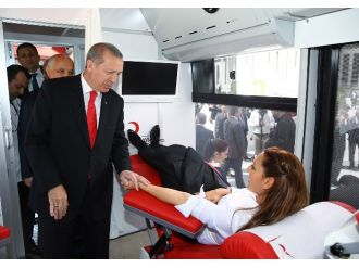 Cumhurbaşkanı Erdoğan’dan ’Kan’ Mesajı