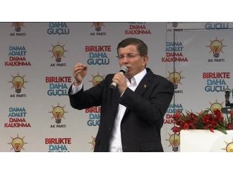 Davutoğlu Hdp’ye Yüklendi