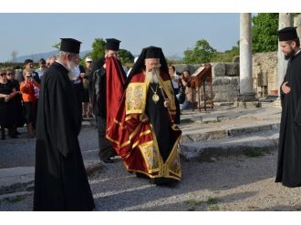 Bartholomeos “Bugün Burada Olmamızı Başkana Borçluyuz”