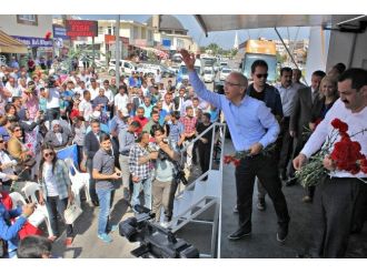 Ak Parti’li Lütfi Elvan Kemerde Seçim Koordinasyon Merkeçi Açtı