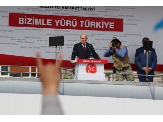 Mhp Lideri Bahçeli İzmir’de Konuştu (1)