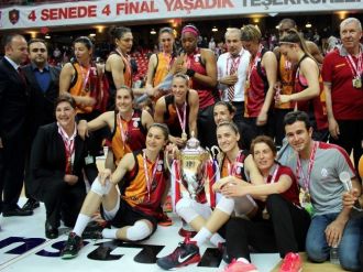 Kadınlar Basketbol Ligi’nde Şampiyon Galatasaray Odeabank