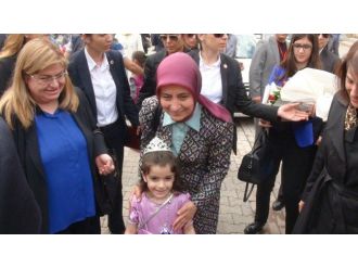 Sare Davutoğlu Şanlıurfa’da