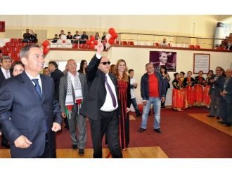 Filistin Engelli Voleybol Takımı Gösteri Maçı Yaptı